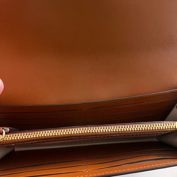 Lauren Ralph Lauren Brown Leather Wallet - Picture 5 of 8